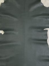 画像2: ゴート革　ソフラン　ダークグリーン　山羊革　レザークラフト (2)