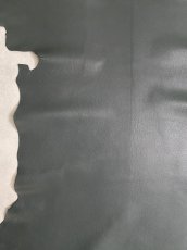 画像4: ゴート革　ソフラン　ダークグリーン　山羊革　レザークラフト (4)