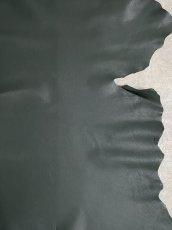 画像5: ゴート革　ソフラン　ダークグリーン　山羊革　レザークラフト (5)