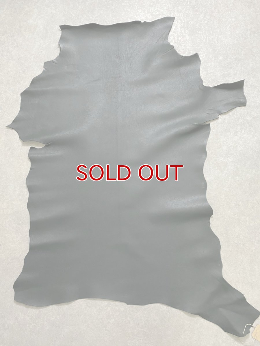 画像1: ゴート革　ソフラン　ダークグリーン　山羊革　レザークラフト (1)