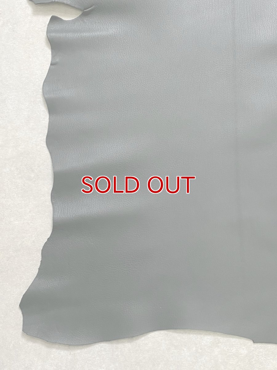 画像4: ゴート革　ソフラン　ダークグリーン　山羊革　レザークラフト (4)