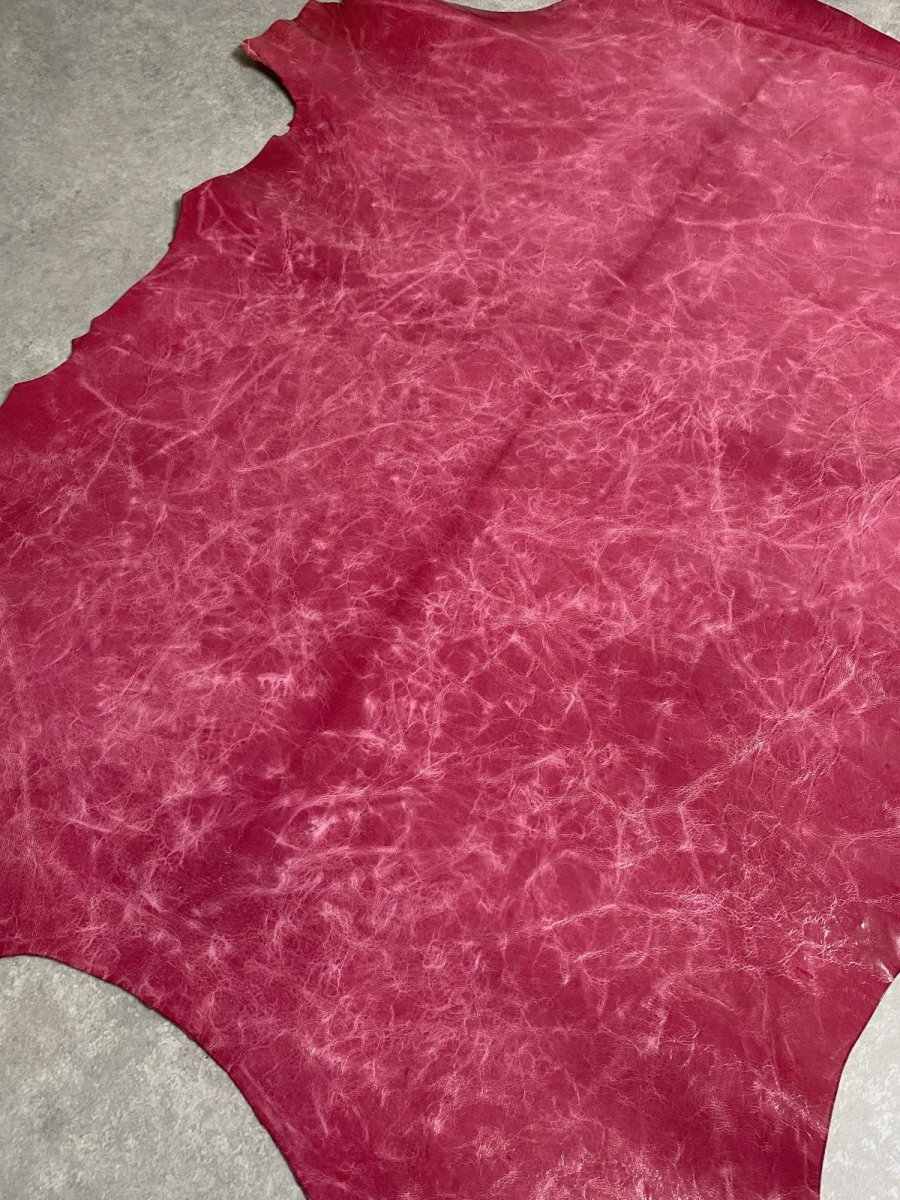 画像7: ゴート革　スピリッツ　ピンク　山羊革　レザー (7)