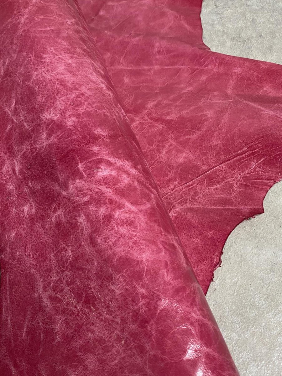 画像8: ゴート革　スピリッツ　ピンク　山羊革　レザー (8)