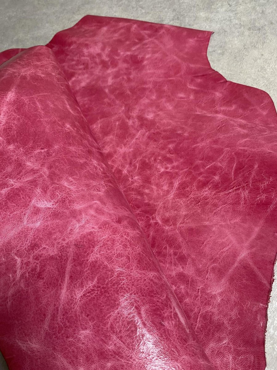 画像8: ゴート革　スピリッツ　ピンク　山羊革　レザー (8)