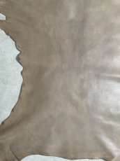 画像4: アッシュゴート　グレー　山羊革　レザークラフト (4)