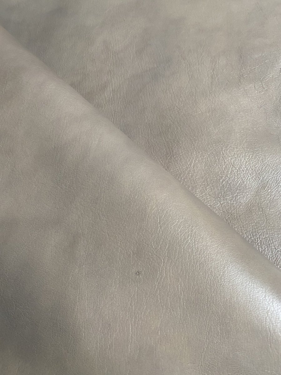 画像8: アッシュゴート　グレー　山羊革　レザークラフト (8)