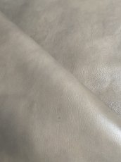 画像8: アッシュゴート　グレー　山羊革　レザークラフト (8)