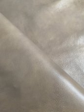 画像8: アッシュゴート　グレー　山羊革　レザークラフト (8)