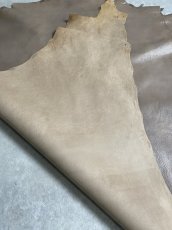 画像9: アッシュゴート　グレー　山羊革　レザークラフト (9)