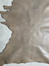 画像4: アッシュゴート　グレー　山羊革　レザークラフト (4)