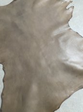 画像7: アッシュゴート　グレー　山羊革　レザークラフト (7)