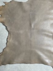 画像5: アッシュゴート　グレー　山羊革　レザークラフト (5)