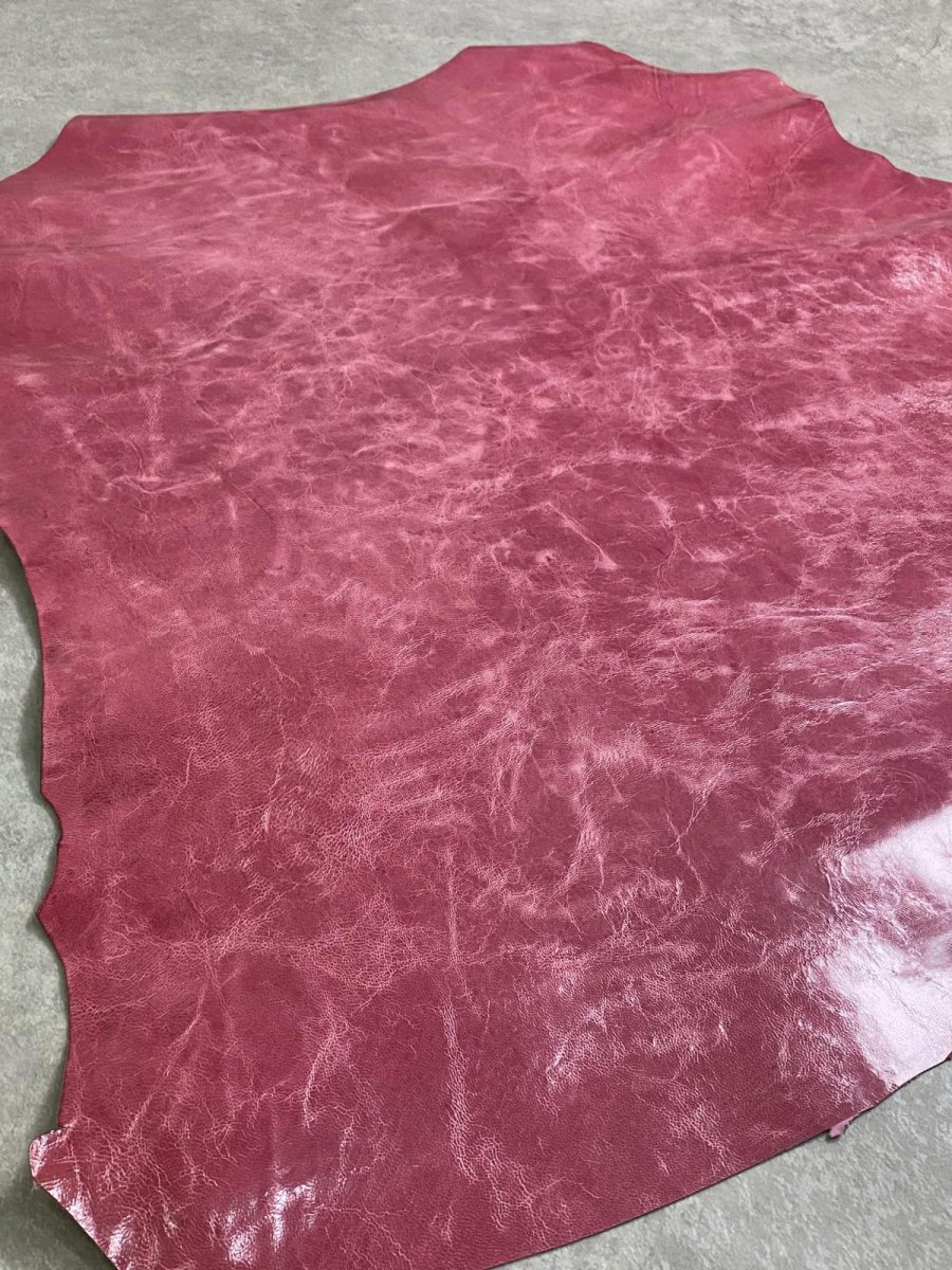 画像6: ゴート革　スピリッツ　ピンク　山羊革　レザー (6)