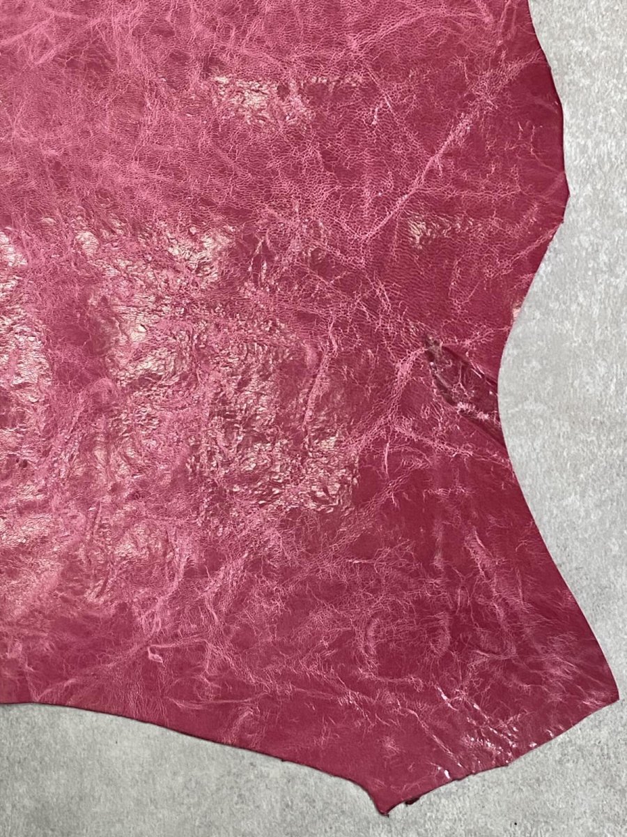 画像5: ゴート革　スピリッツ　ピンク　山羊革　レザー (5)