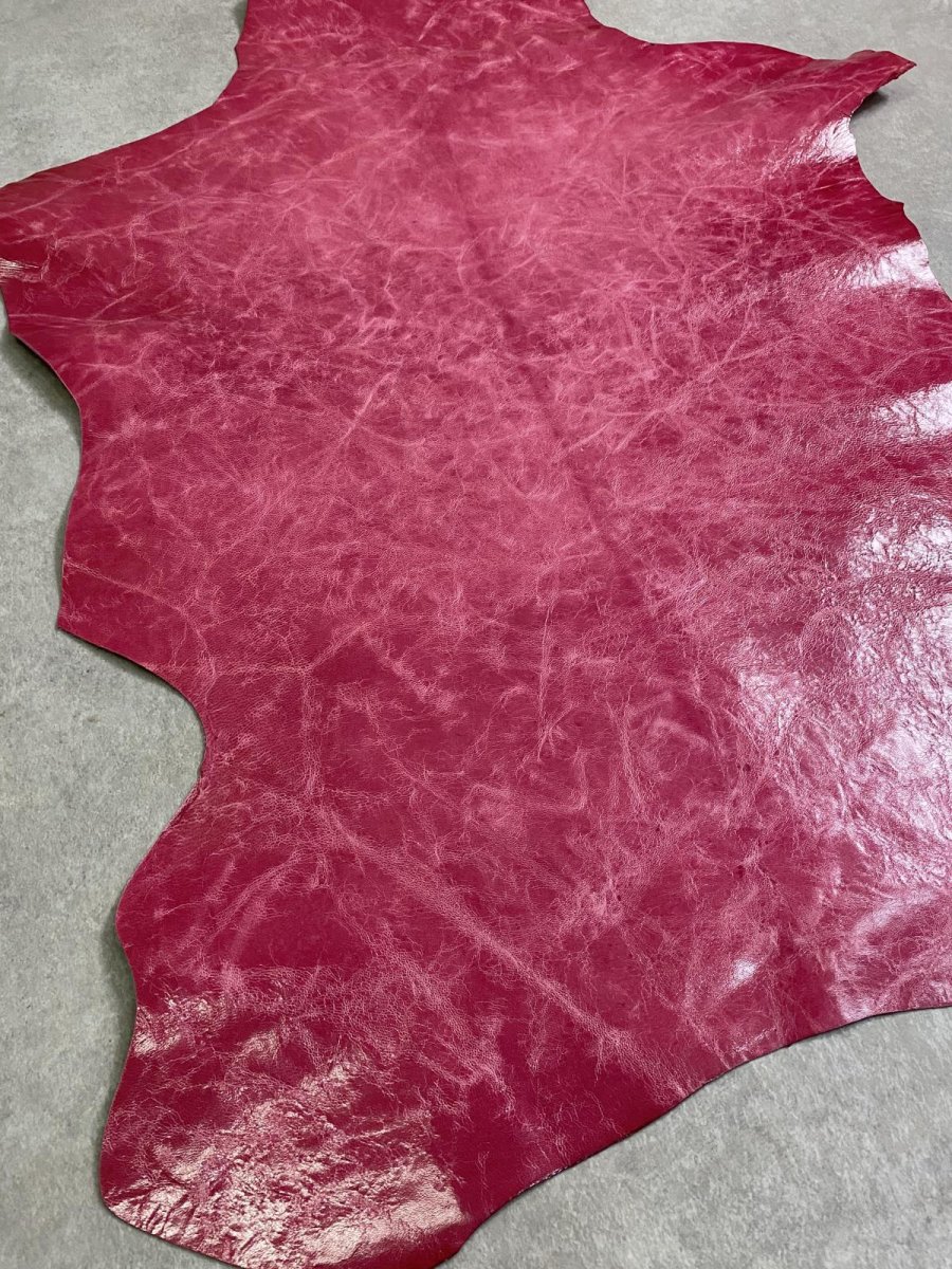 画像6: ゴート革　スピリッツ　ピンク　山羊革　レザー (6)