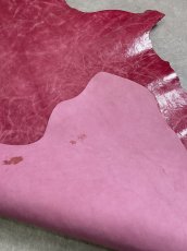 画像8: ゴート革　スピリッツ　ピンク　山羊革　レザー (8)