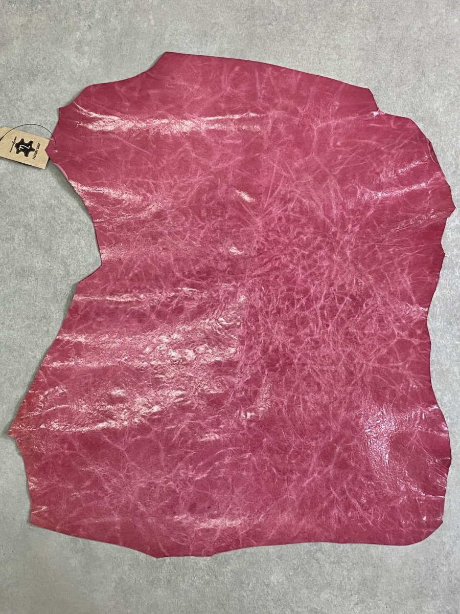 画像1: ゴート革　スピリッツ　ピンク　山羊革　レザー (1)