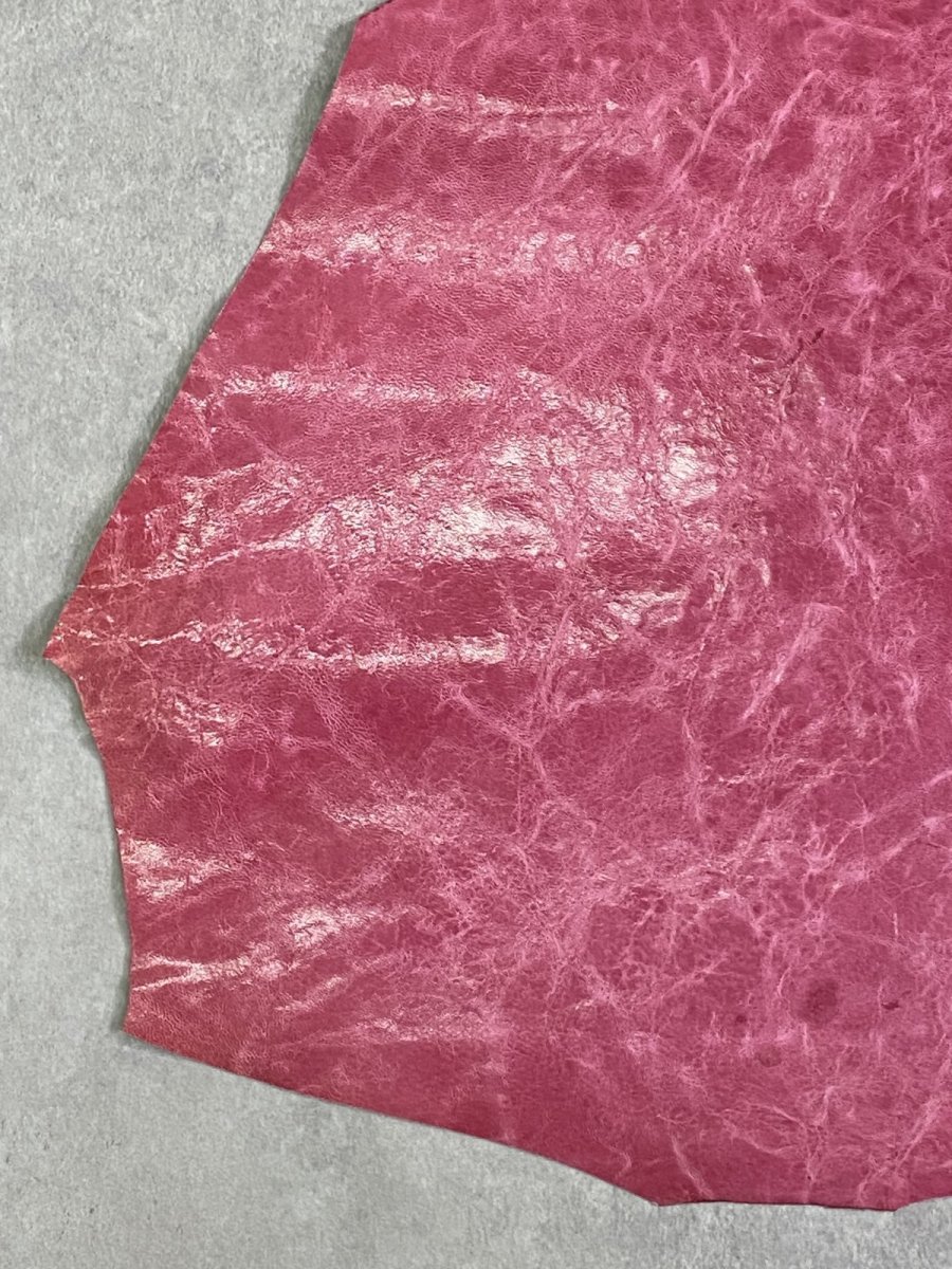画像4: ゴート革　スピリッツ　ピンク　山羊革　レザー (4)