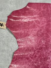 画像2: ゴート革　スピリッツ　ピンク　山羊革　レザー (2)