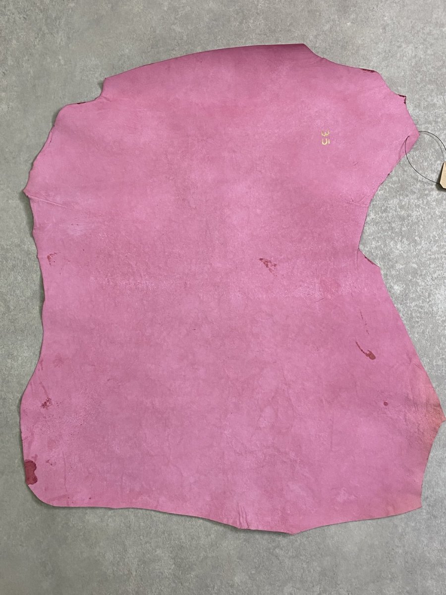 画像9: ゴート革　スピリッツ　ピンク　山羊革　レザー (9)