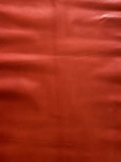 画像5: ゴート革　丸シボ　レッド　山羊革　レザー (5)