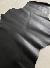 画像3: ゴート革　丸シボ　ブラック　山羊革　レザー (3)