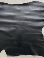 画像5: ゴート革　丸シボ　ブラック　山羊革　レザー (5)