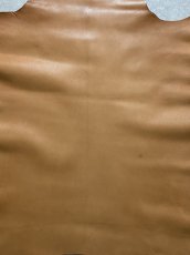 画像5: ゴート革　丸シボ　キャメル　山羊革　レザー (5)