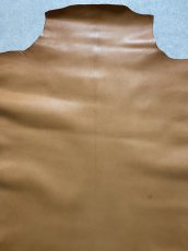 画像6: ゴート革　丸シボ　キャメル　山羊革　レザー (6)