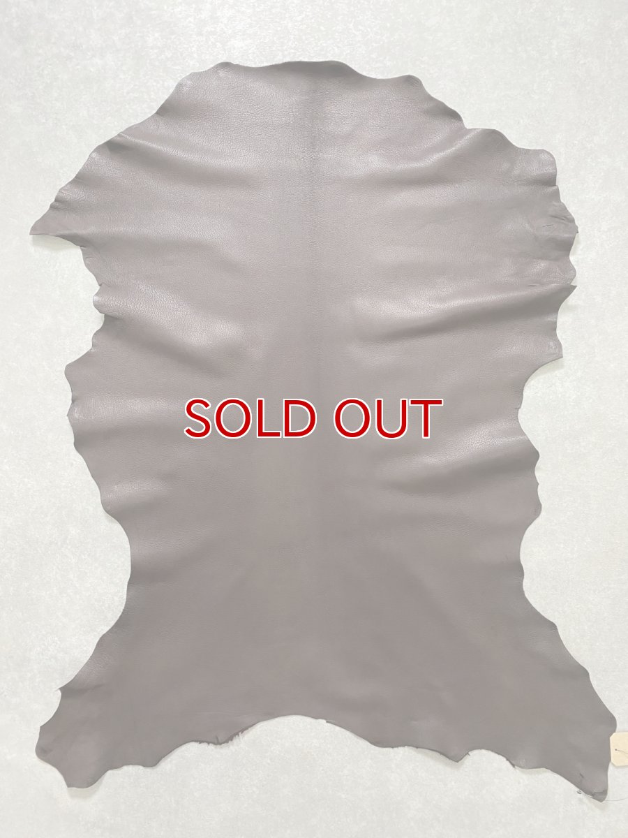 画像1: ゴート革　ソフラン　チョコ　山羊革　レザークラフト (1)