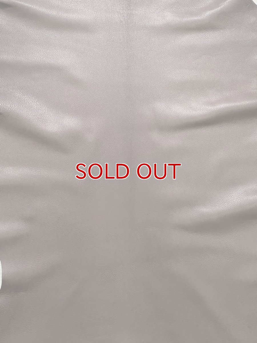 画像2: ゴート革　ソフラン　チョコ　山羊革　レザークラフト (2)