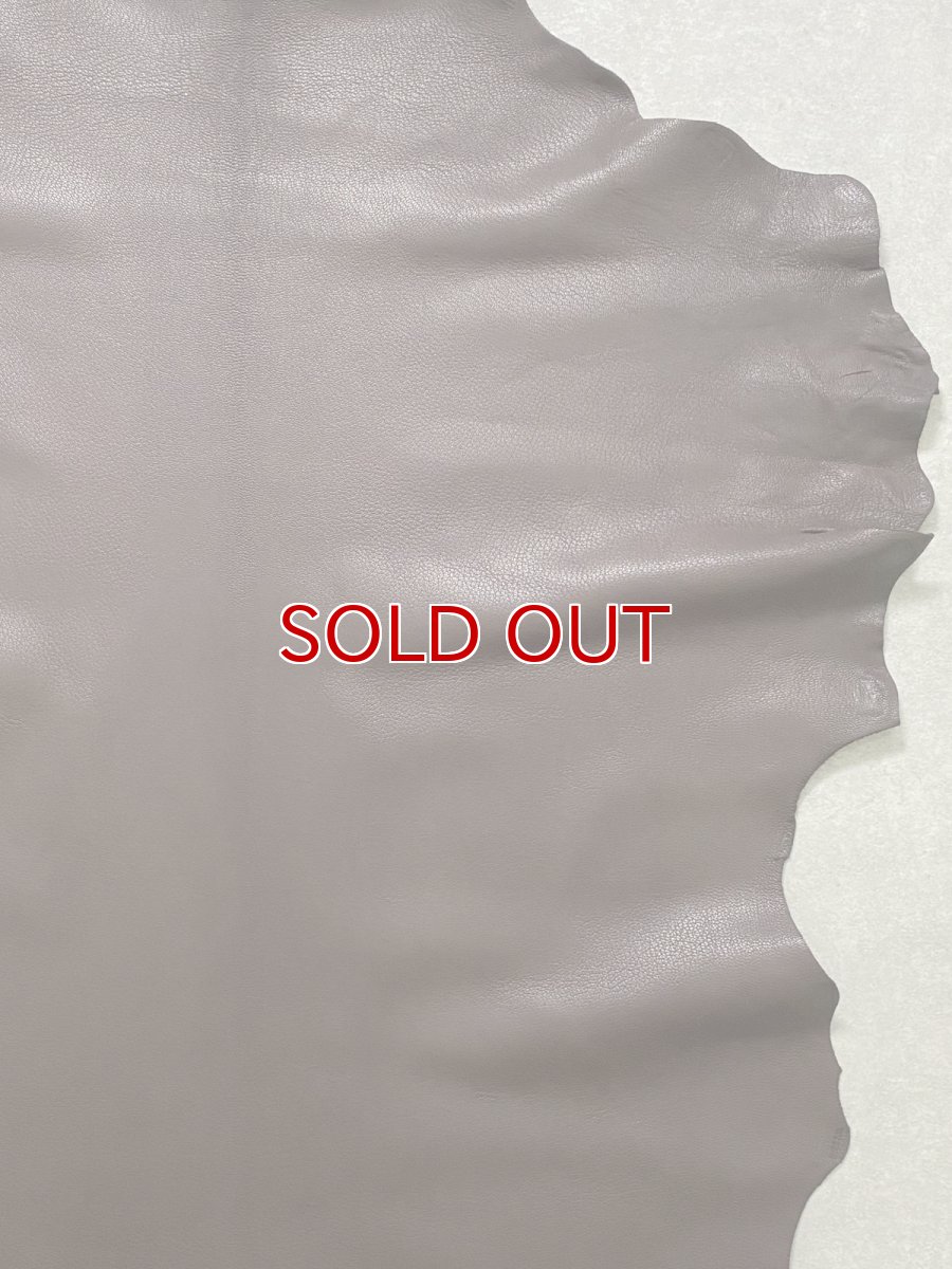 画像4: ゴート革　ソフラン　チョコ　山羊革　レザークラフト (4)