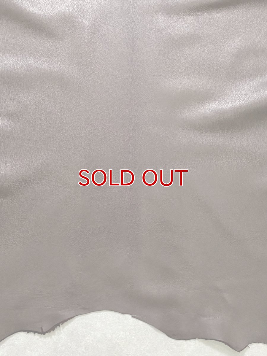 画像7: ゴート革　ソフラン　チョコ　山羊革　レザークラフト (7)