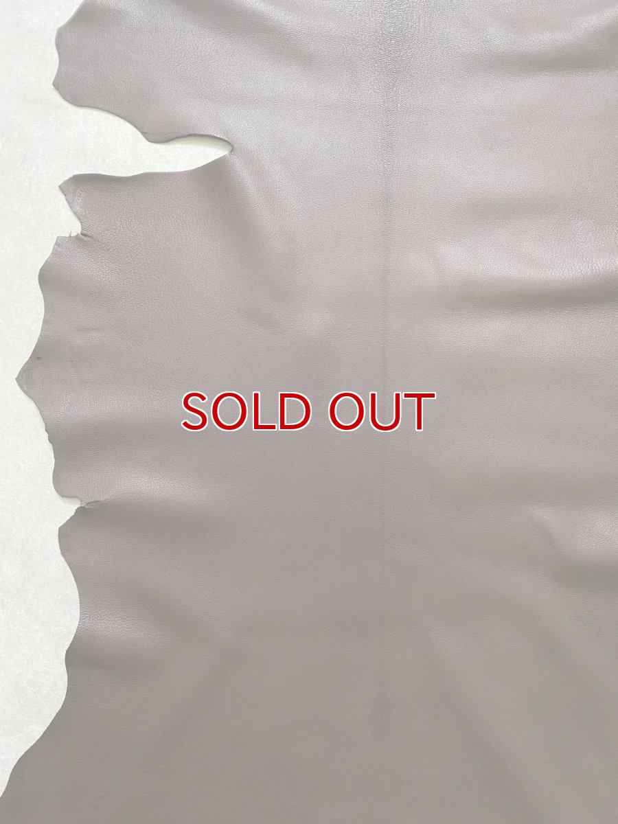 画像3: ゴート革　ソフラン　チョコ　山羊革　レザークラフト (3)