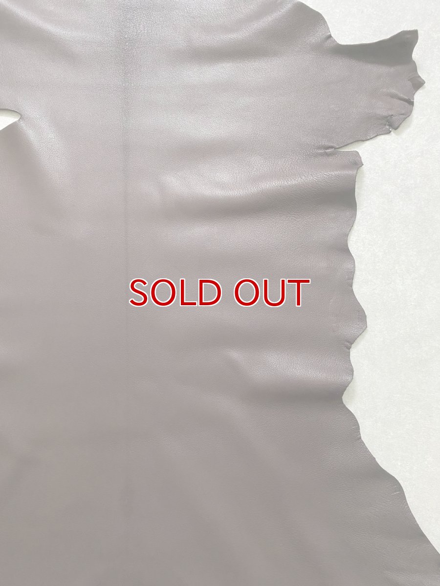 画像4: ゴート革　ソフラン　チョコ　山羊革　レザークラフト (4)