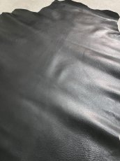 画像8: ゴート革　丸シボ　ブラック　山羊革　レザー (8)