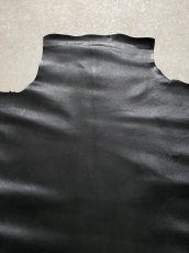 画像3: ゴート革　丸シボ　ブラック　山羊革　レザー (3)