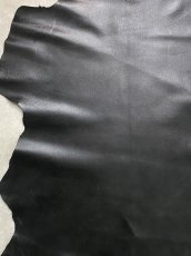 画像4: ゴート革　丸シボ　ブラック　山羊革　レザー (4)