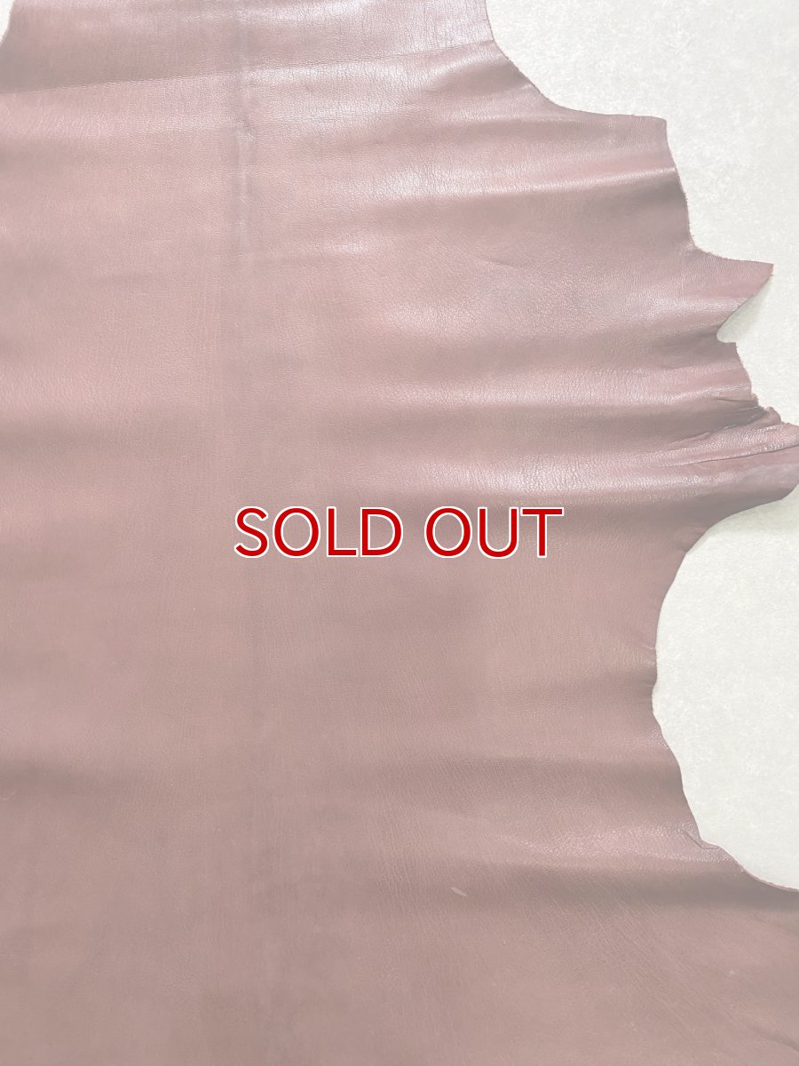 画像6: アッシュゴート　ワイン　山羊革　レザークラフト (6)