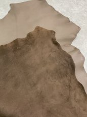 画像8: ゴート革　ソフラン　グレー 　山羊革　レザークラフト (8)