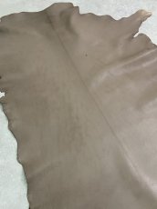 画像3: ゴート革　ソフラン　グレー 　山羊革　レザークラフト (3)