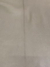 画像2: ゴート革　ソフラン　グレー 　山羊革　レザークラフト (2)