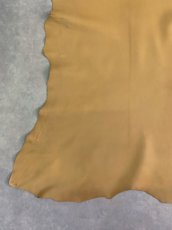画像6: ゴート革　ソフラン　キャメル　山羊革　レザークラフト (6)