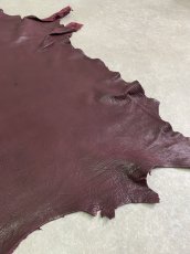 画像4: ゴート革　ヴァガルア　ワイン　山羊革　レザー (4)
