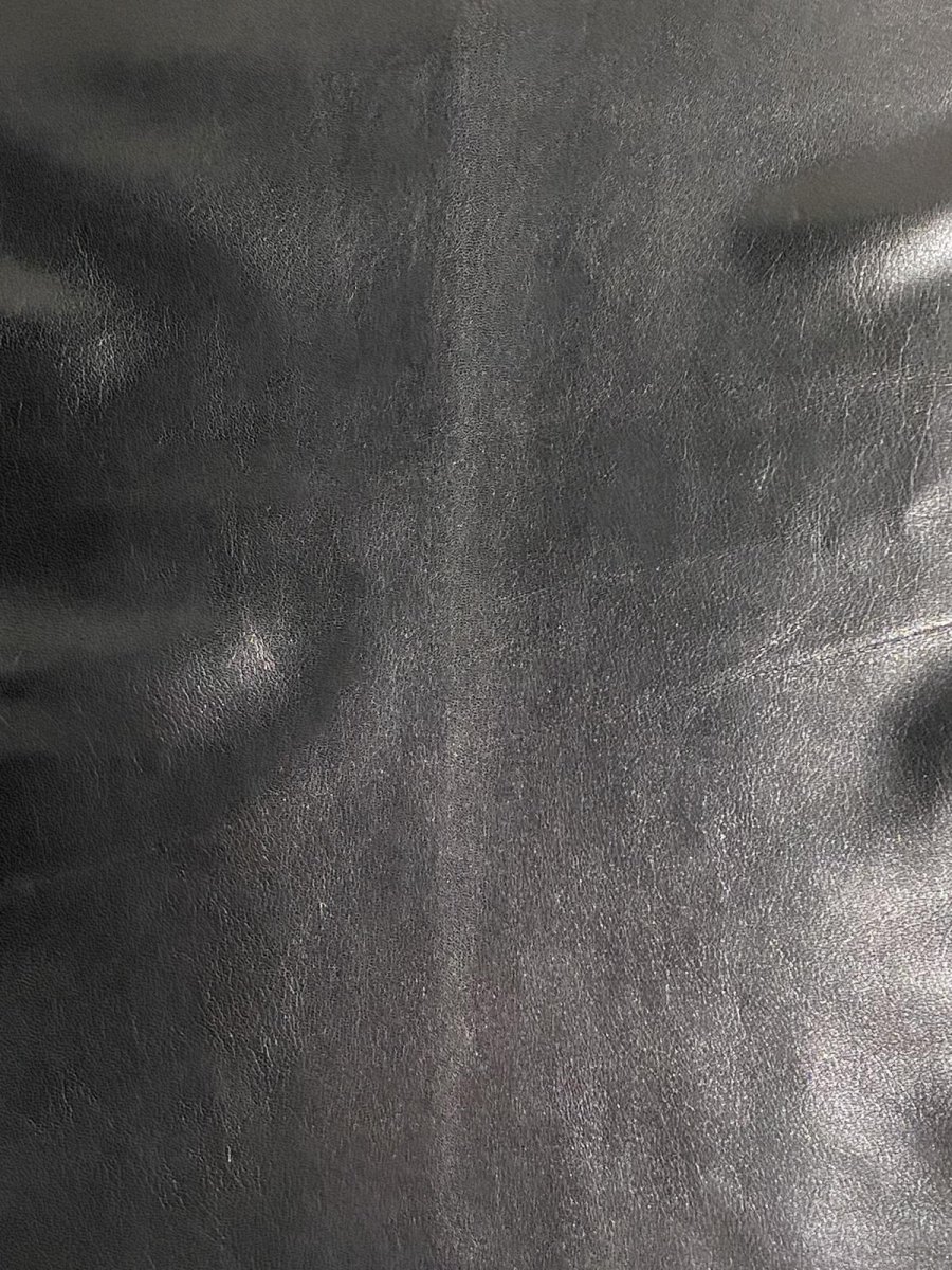 画像3: ゴート革　ブラック　山羊革　レザー (3)