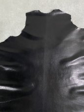 画像4: ゴート革　ブラック　山羊革　レザー (4)