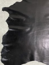 画像5: ゴート革　ブラック　山羊革　レザー (5)