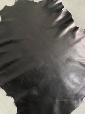 画像2: ゴート革　ブラック　山羊革　レザー (2)