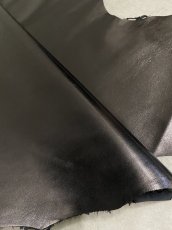画像3: ゴート革　ブラック　山羊革　レザー (3)
