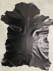 画像1: ゴート革　ブラック　山羊革　レザー (1)